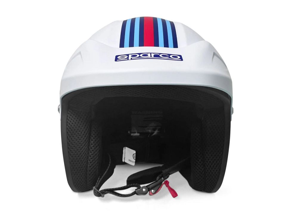 SPARCO J-PRO MARINI RACING Шлем открытый для автоспорта, сертифицирован (ECE 22.06), белый, размер S SPARCO J-PRO MARINI RACING Шлем открытый для автоспорта, сертифицирован (ECE 22.06), белый, размер S
