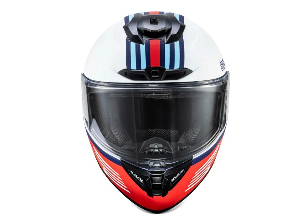 SPARCO X-PRO MARTINI RACING Шлем закрытый для картинга и трек-дней, (ECE 22.06), белый, размер S SPARCO X-PRO MARTINI RACING Шлем закрытый для картинга и трек-дней, (ECE 22.06), белый, размер S